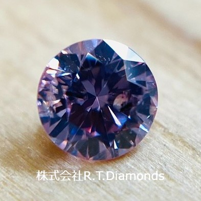 FANCY PURPLISH PINK 0.064ct RD/RT1693-