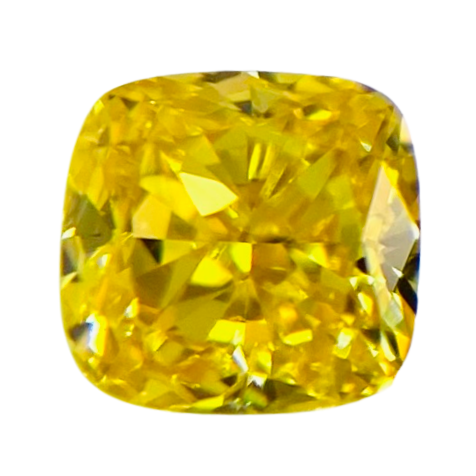 FANCY VIVID YELLOW 0.184ct X/RT2045/CGL-